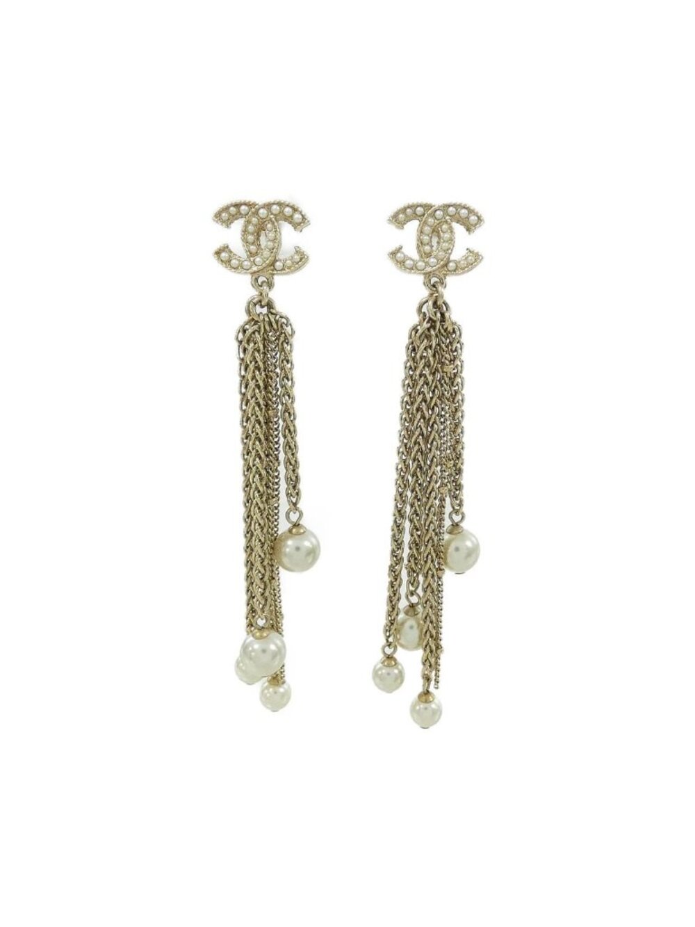 Chanel Earrings Gold